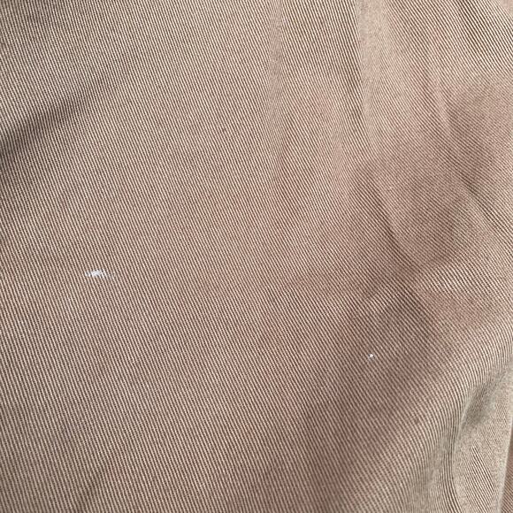 Free People Pants Brown Khaki Size 2 Paperbag Boho Bohemian Belt Fall Versatile - Picture 8 of 8